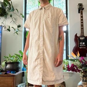 Tommy Hilfiger Cream Button Down Dress